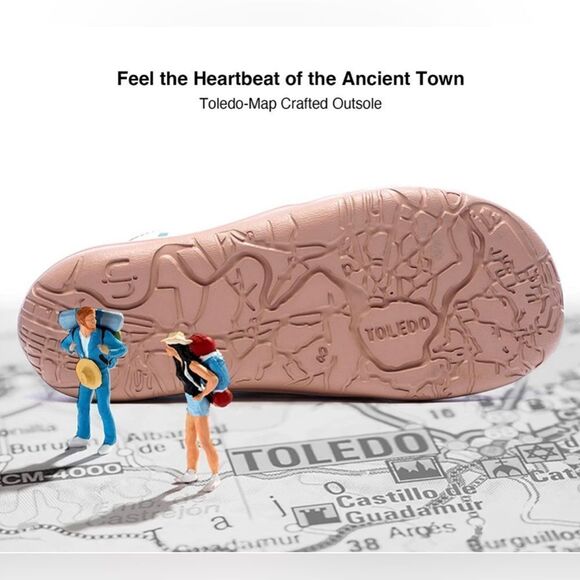 UIN Men’s Walking Shoes Casual Lightweight Comfort Slip On (Crocodiles) - Picture 7 of 8